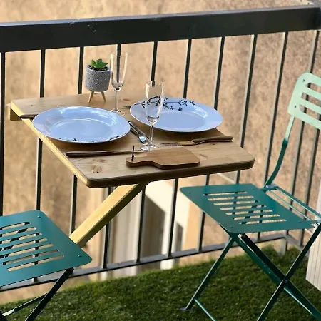 Maison Charmante Clim Et Balcon En Centre *