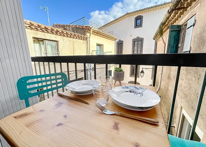 Maison Charmante Clim Et Balcon En Centre Holiday home Marseillan (Herault)